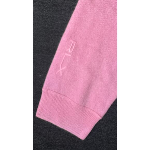 RLX RALPH LAUREN Washable Cashmere Hooded Golf Sweater Pink Men's Size XL $348 - Picture 7 of 8